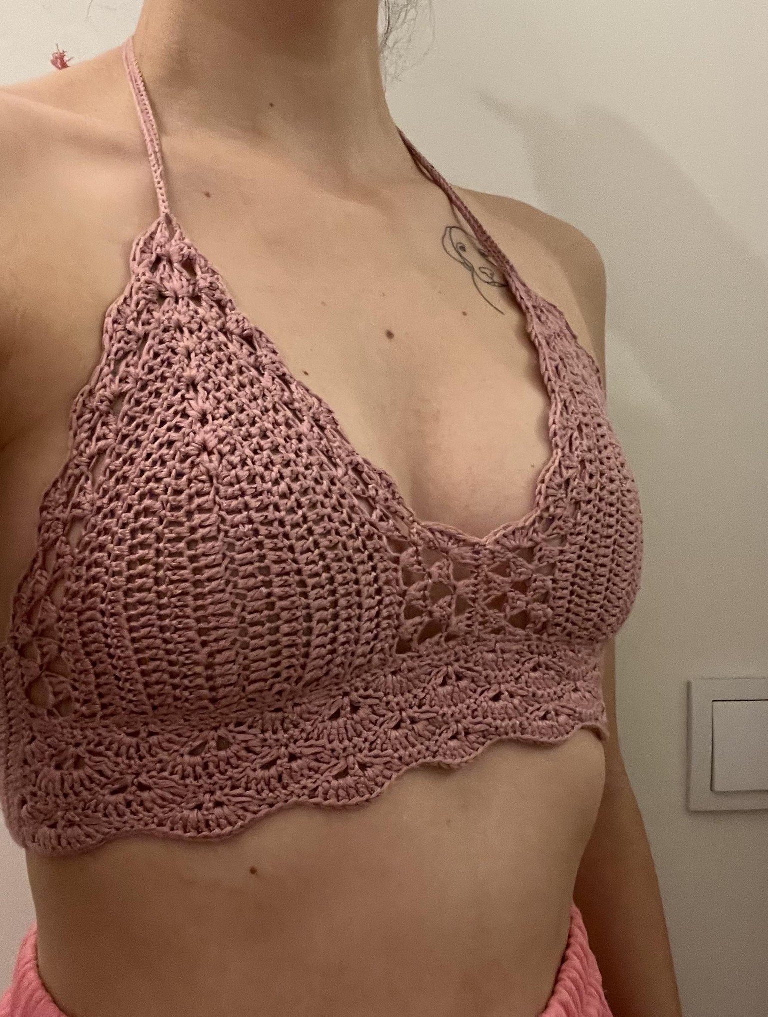 My first crocheted piece of clothing - image 1 - student project