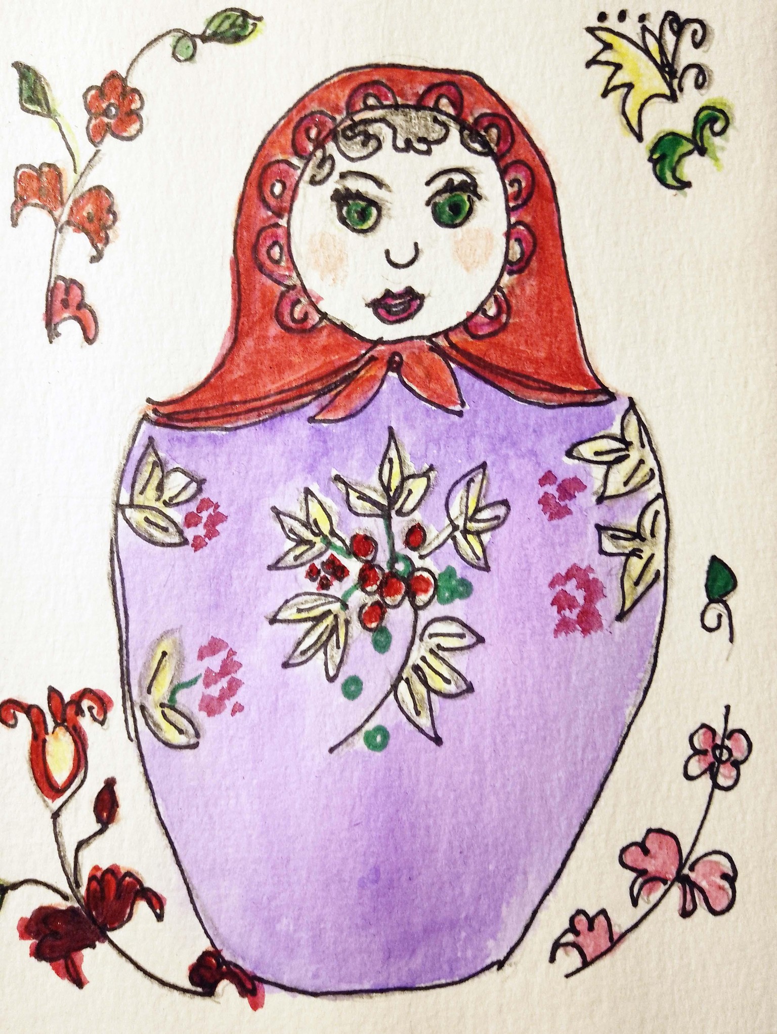 Modern Folk Art - image 2 - student project