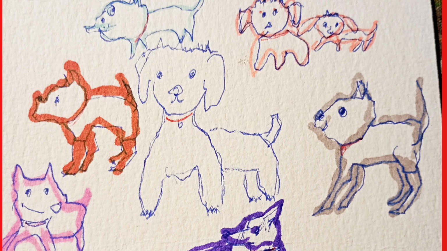 Dog doodles - image 1 - student project