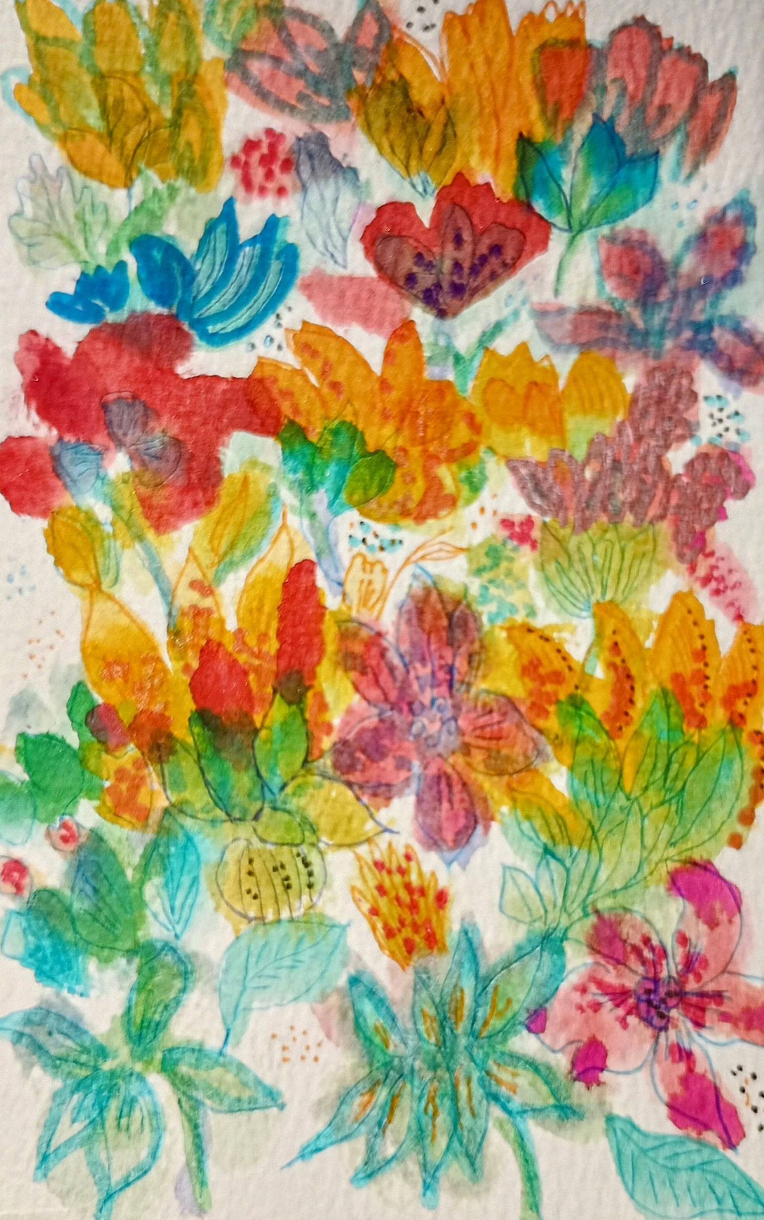 Joyful Florals - image 2 - student project