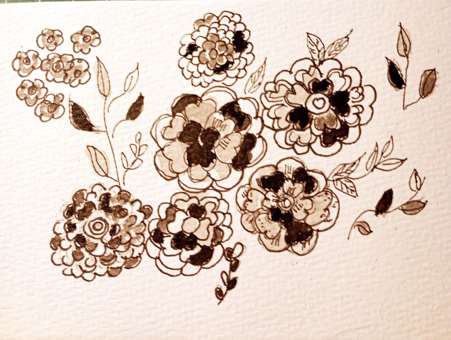 Flower Power Postcard - image 2 - student project