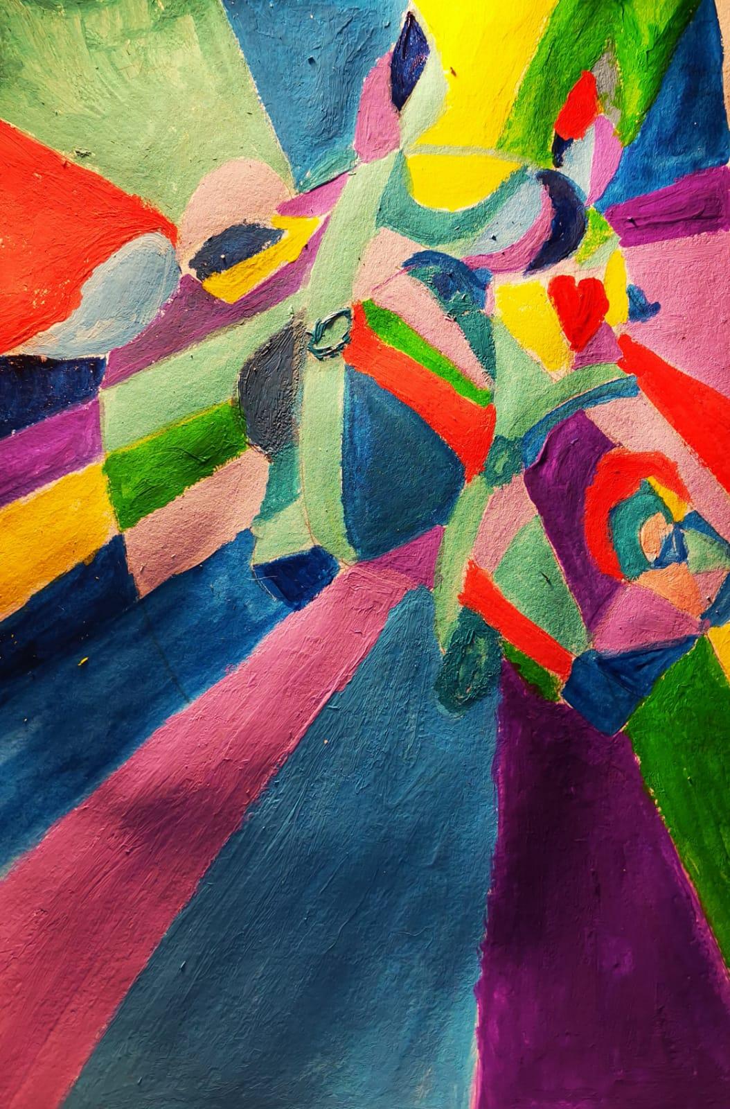 First cubist horse - image 1 - student project
