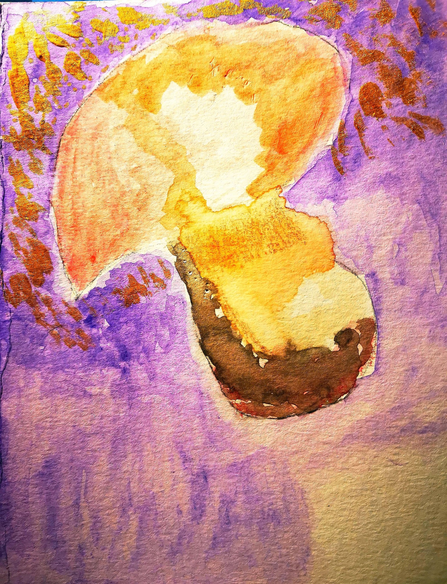 Mix media mushrooms - image 1 - student project