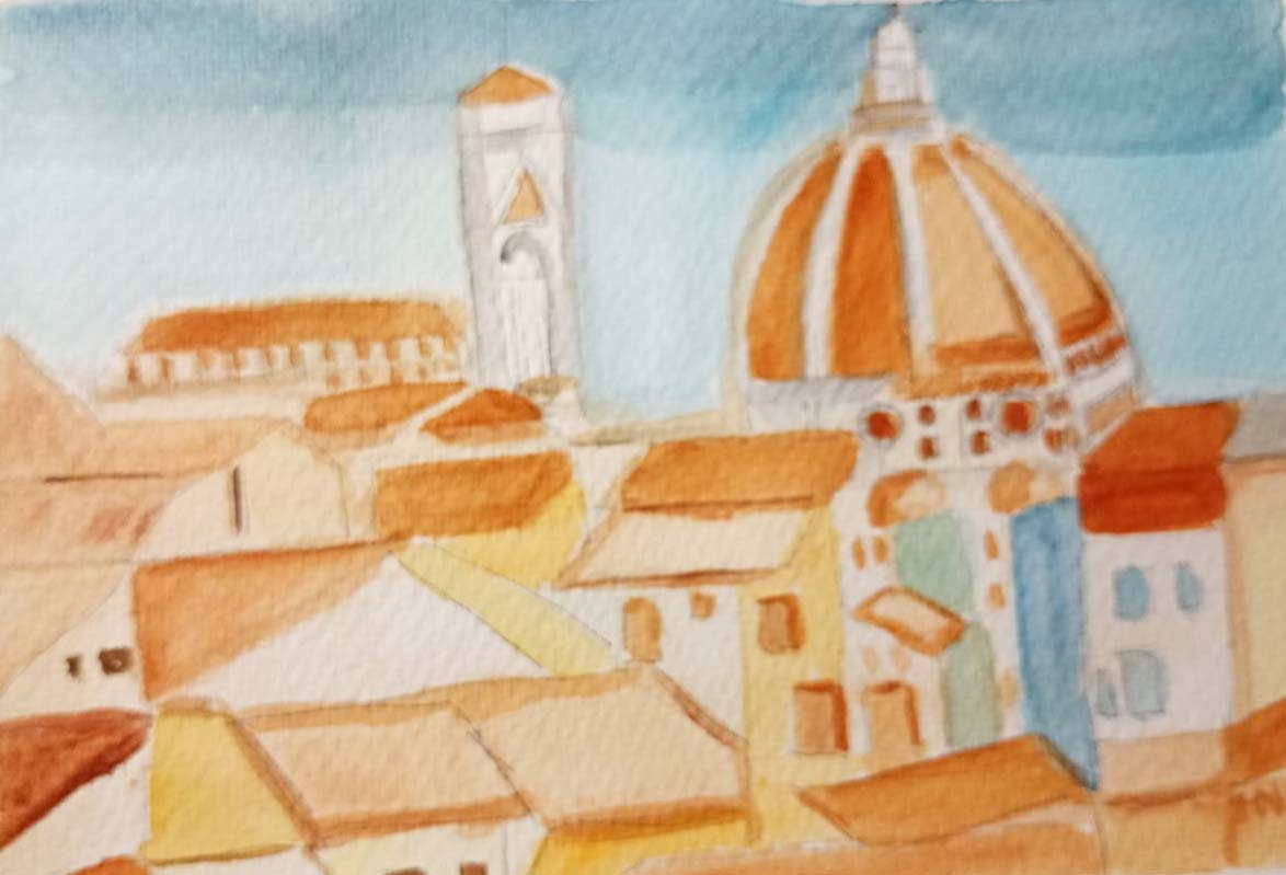 Florence in watercolor - image 1 - student project
