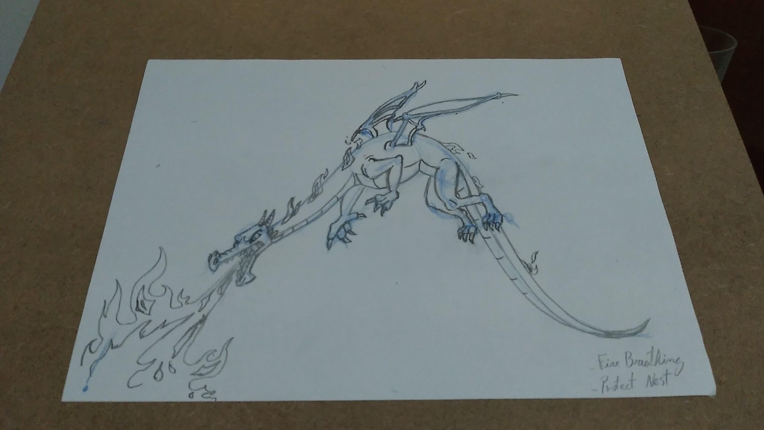 Tie Down Fire Breathing - image 1 - student project
