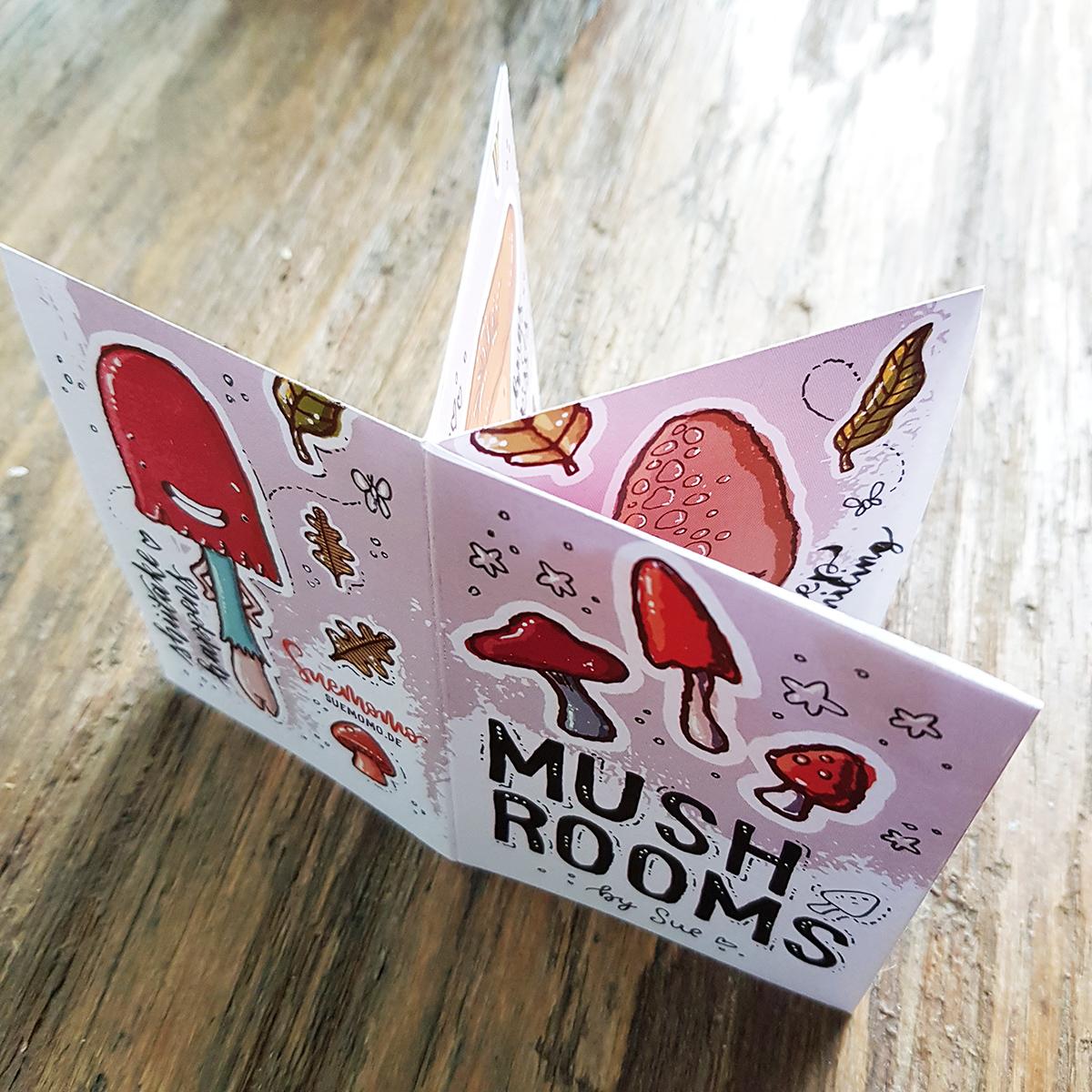 Mushroom Zine :D - image 5 - student project