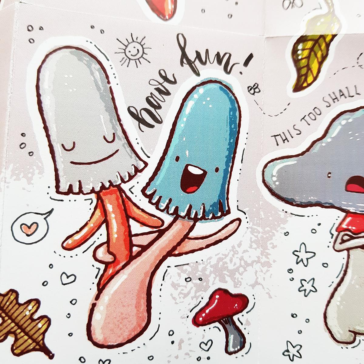 Mushroom Zine :D - image 4 - student project