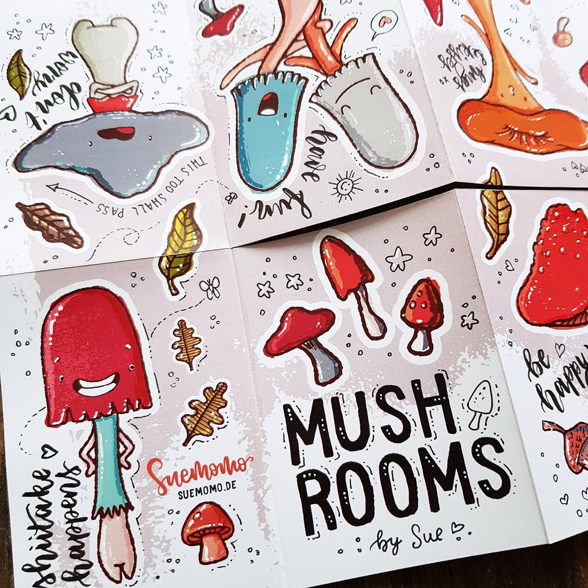 Mushroom Zine :D - image 2 - student project