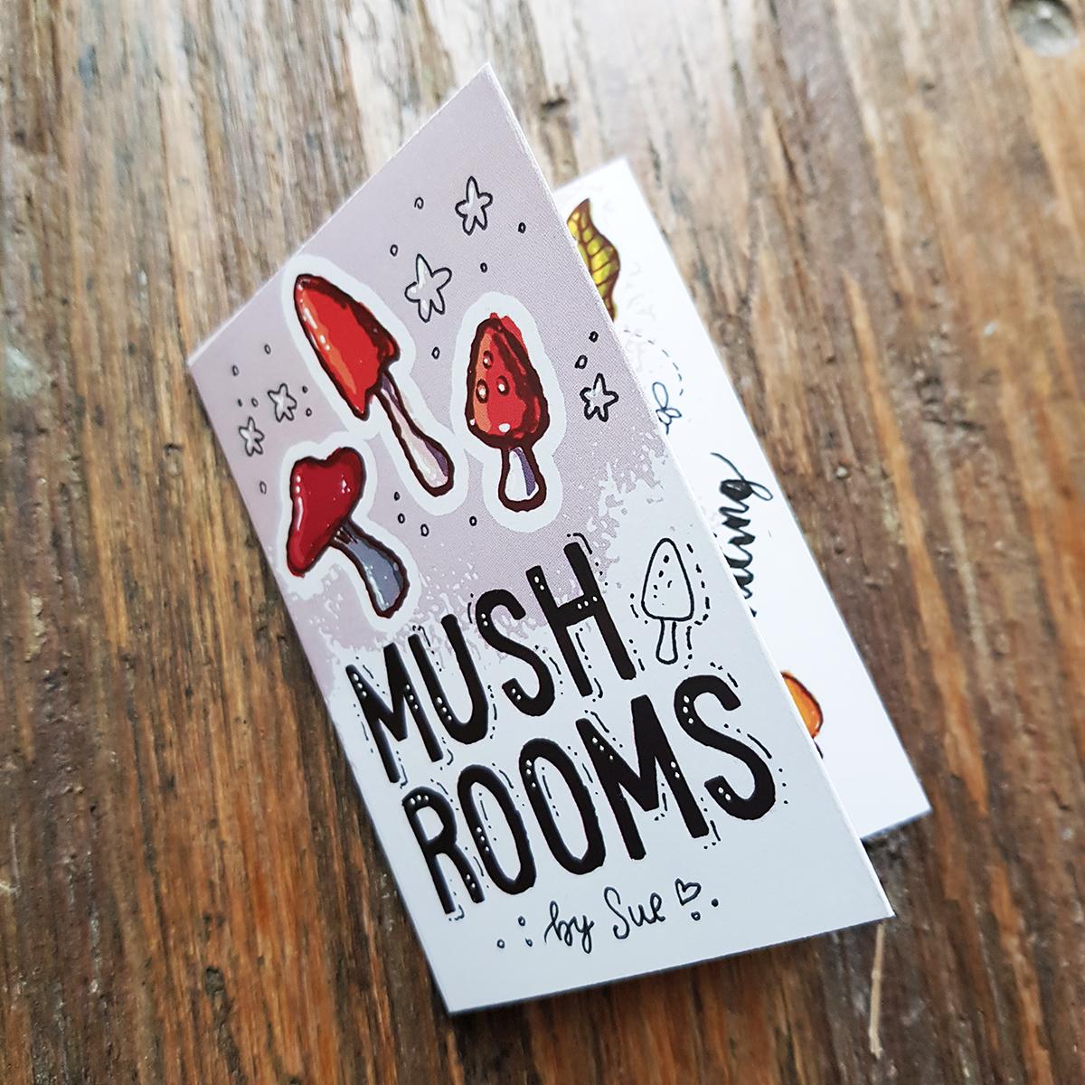 Mushroom Zine :D - image 8 - student project
