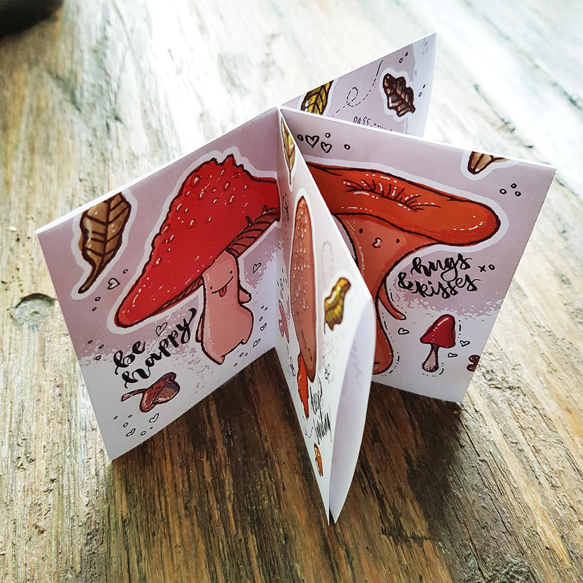 Mushroom Zine :D - image 6 - student project