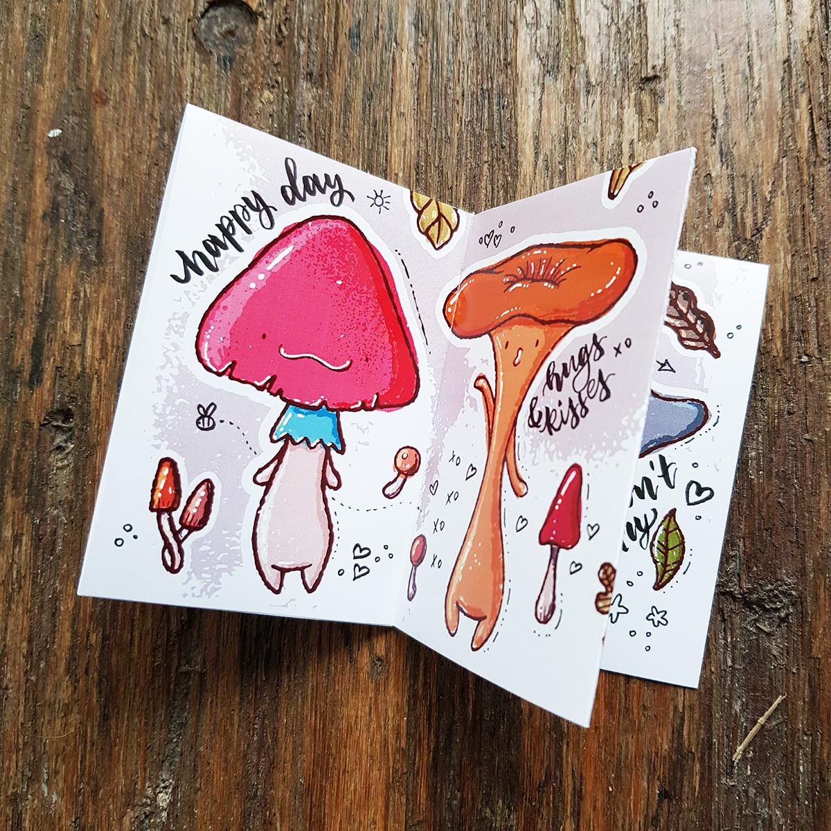 Mushroom Zine :D - image 7 - student project
