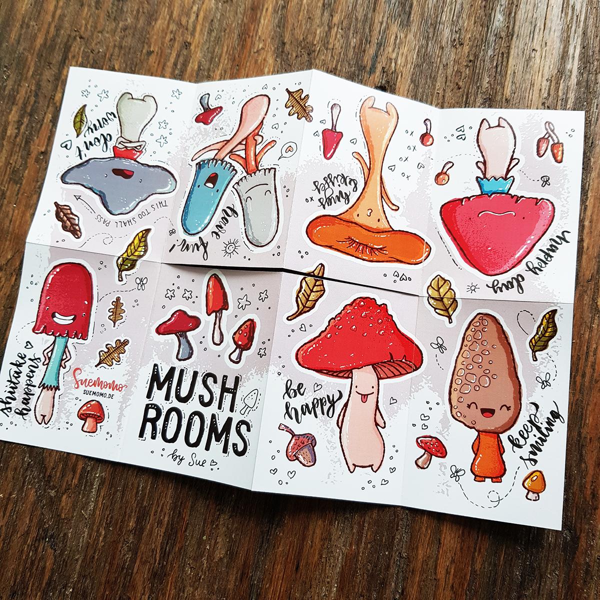 Mushroom Zine :D - image 1 - student project