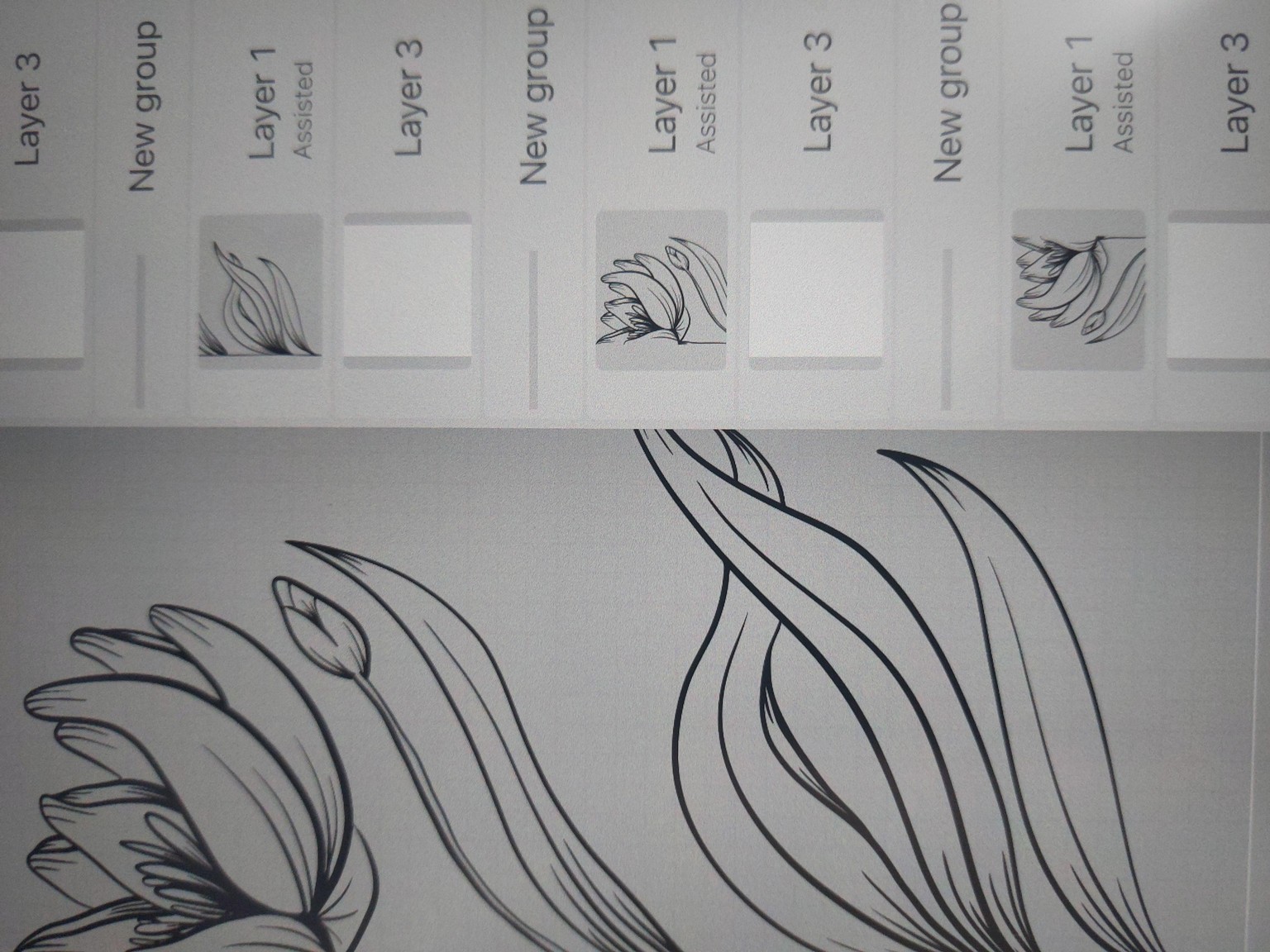 Bold Florals Spoonflower Challenge Entry - image 3 - student project