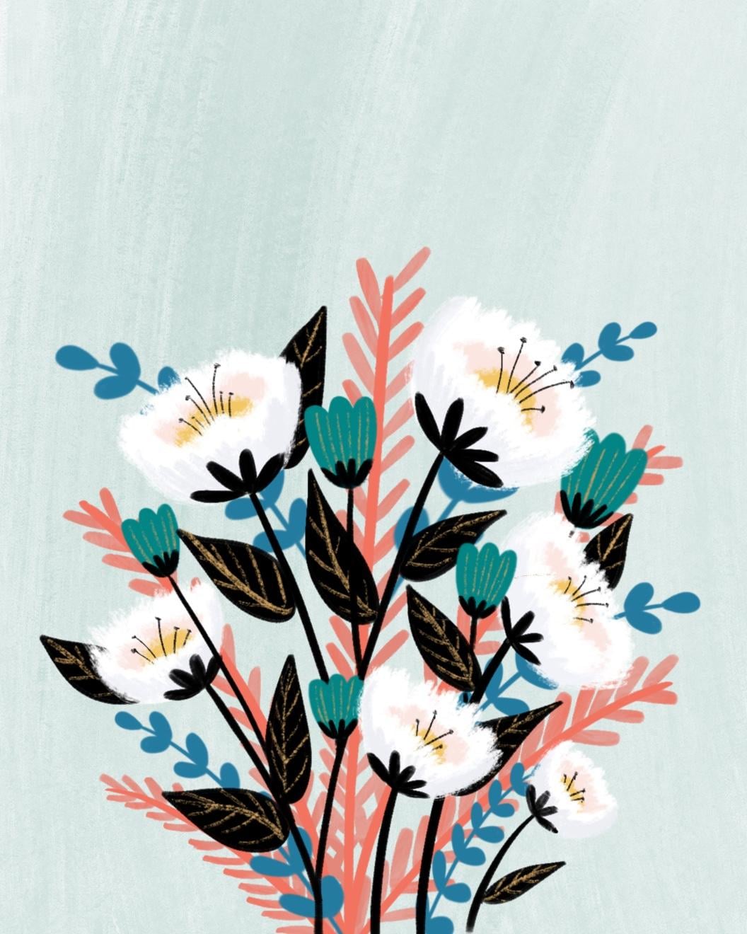 Floral fun - image 2 - student project