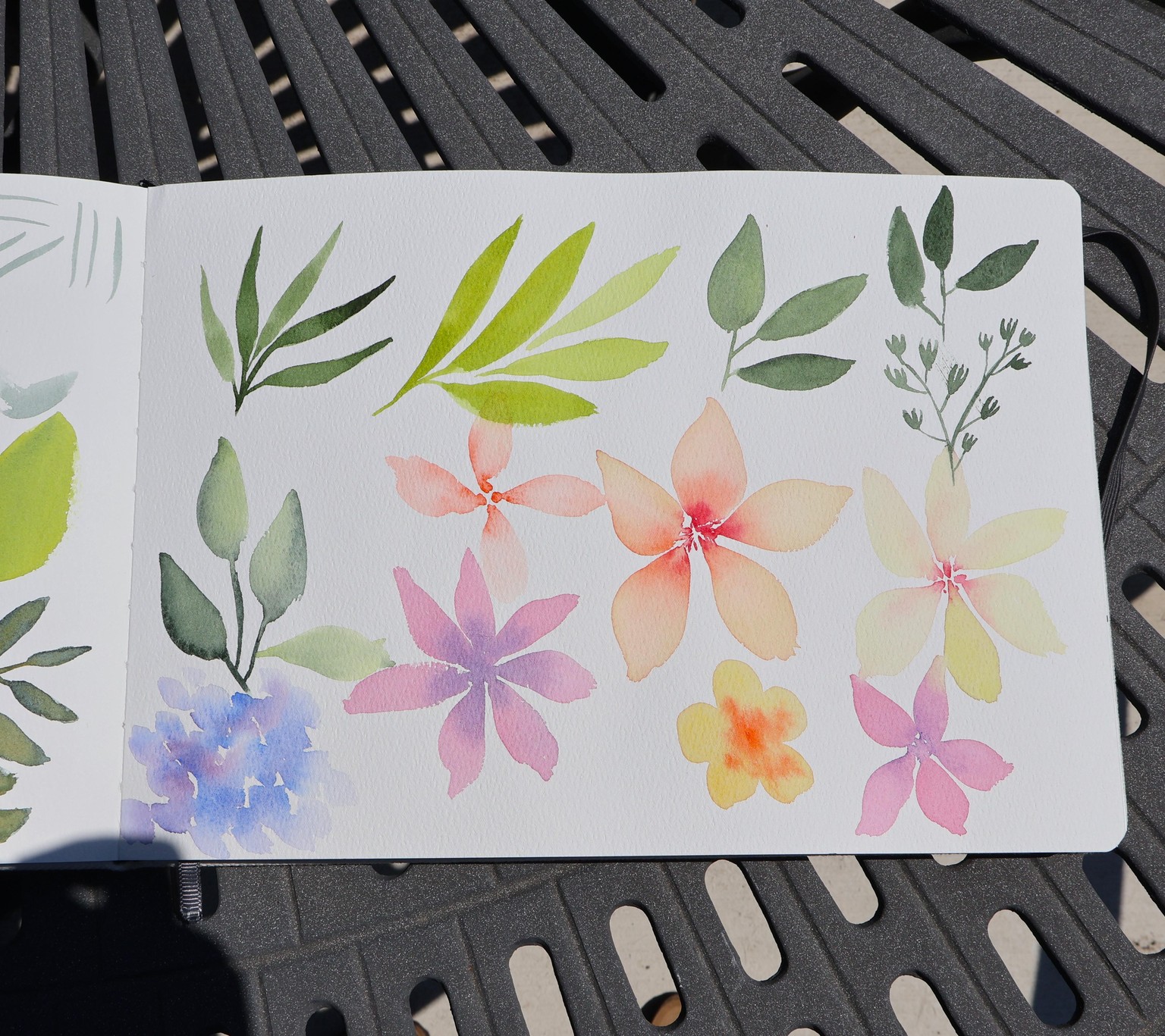 Watercolor Flowers - image 3 - student project