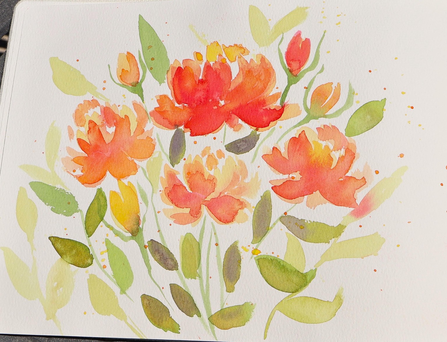 Loose Florals - image 2 - student project