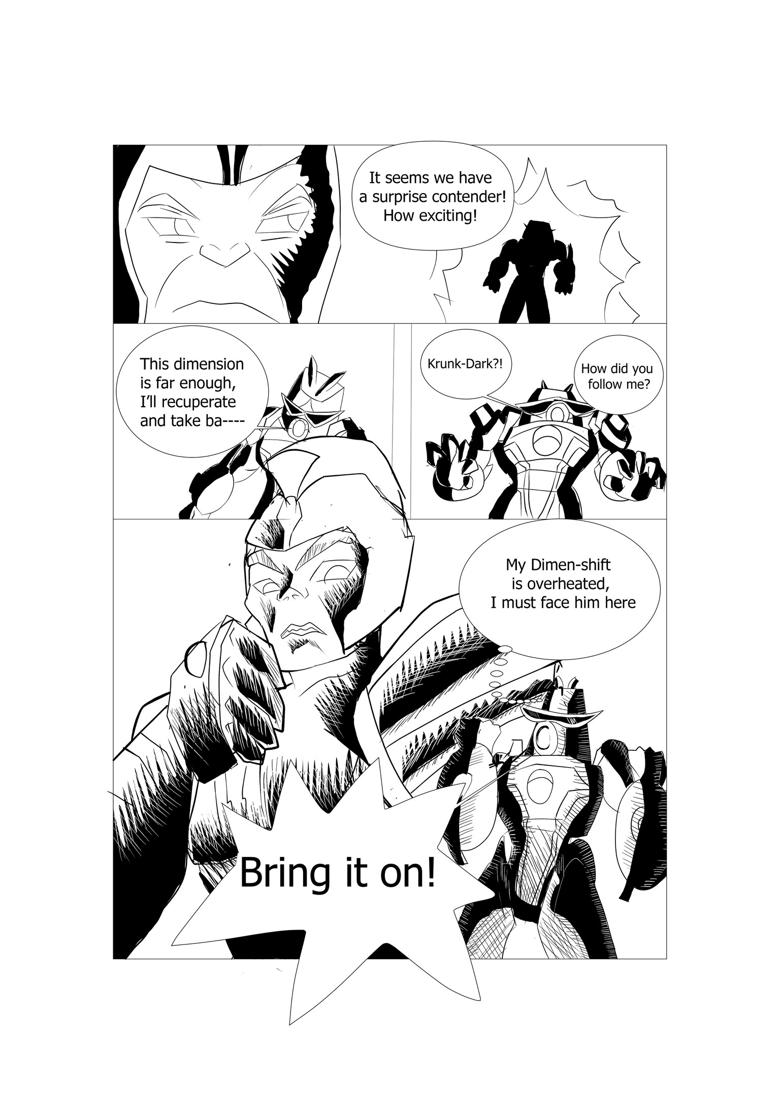 Hulk vs Action Dexter - image 2 - student project