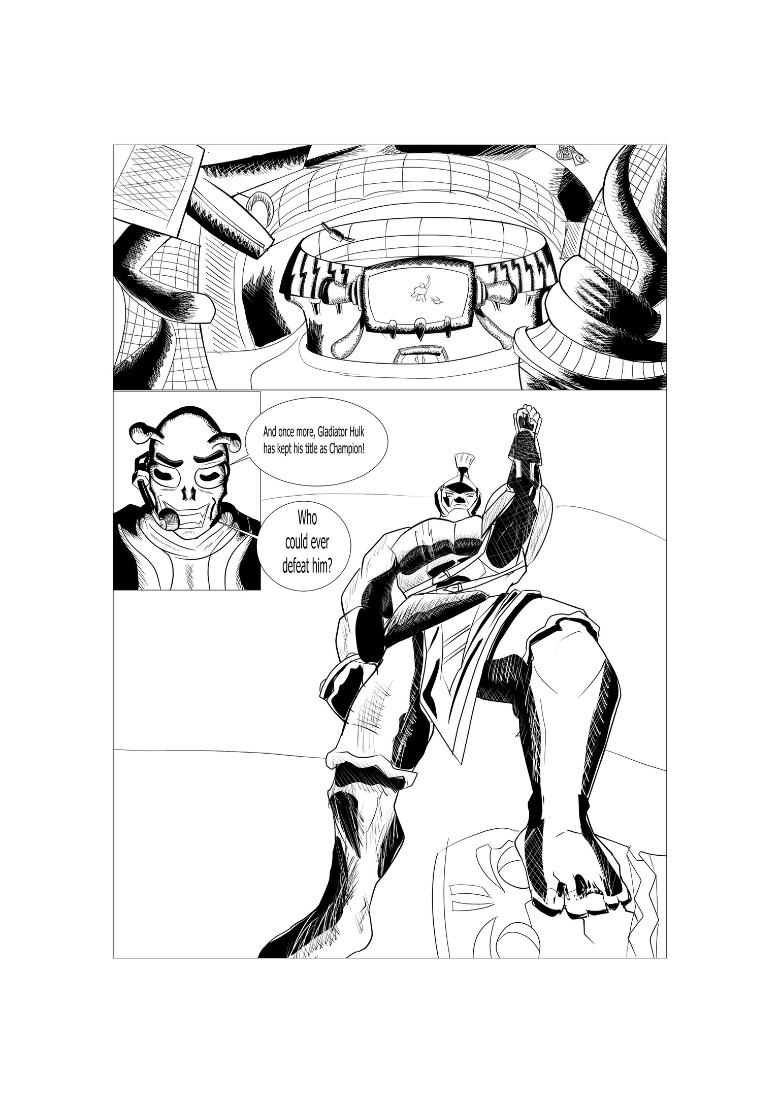 Hulk vs Action Dexter - image 1 - student project