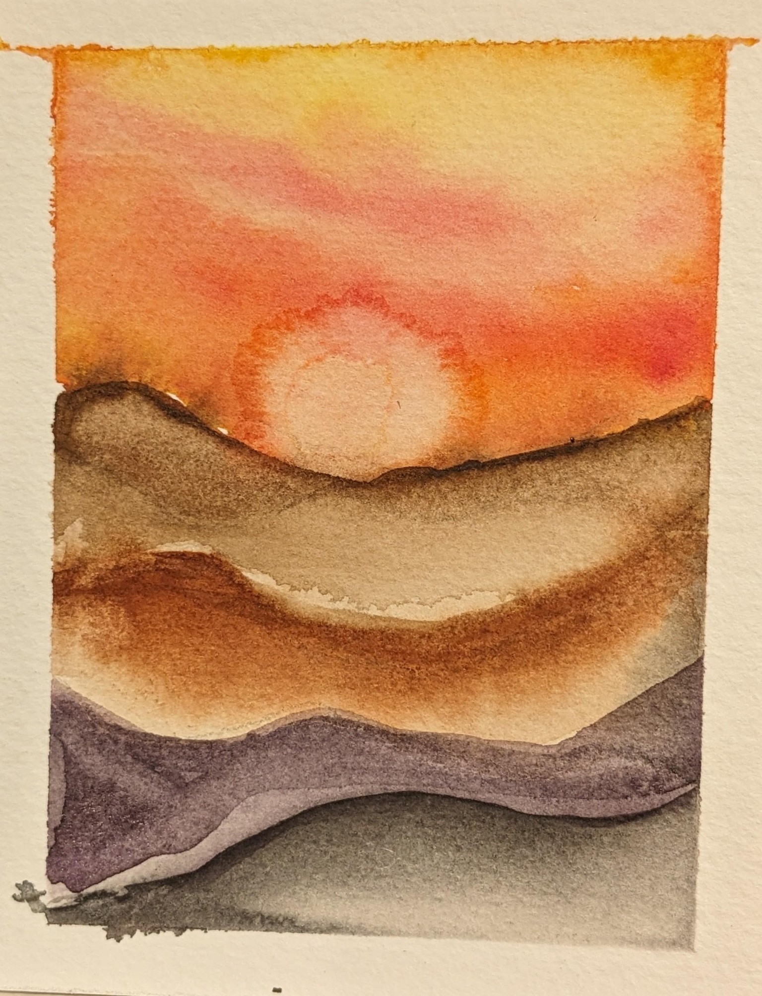 therapeutic watercolor w Payal - image 2 - student project