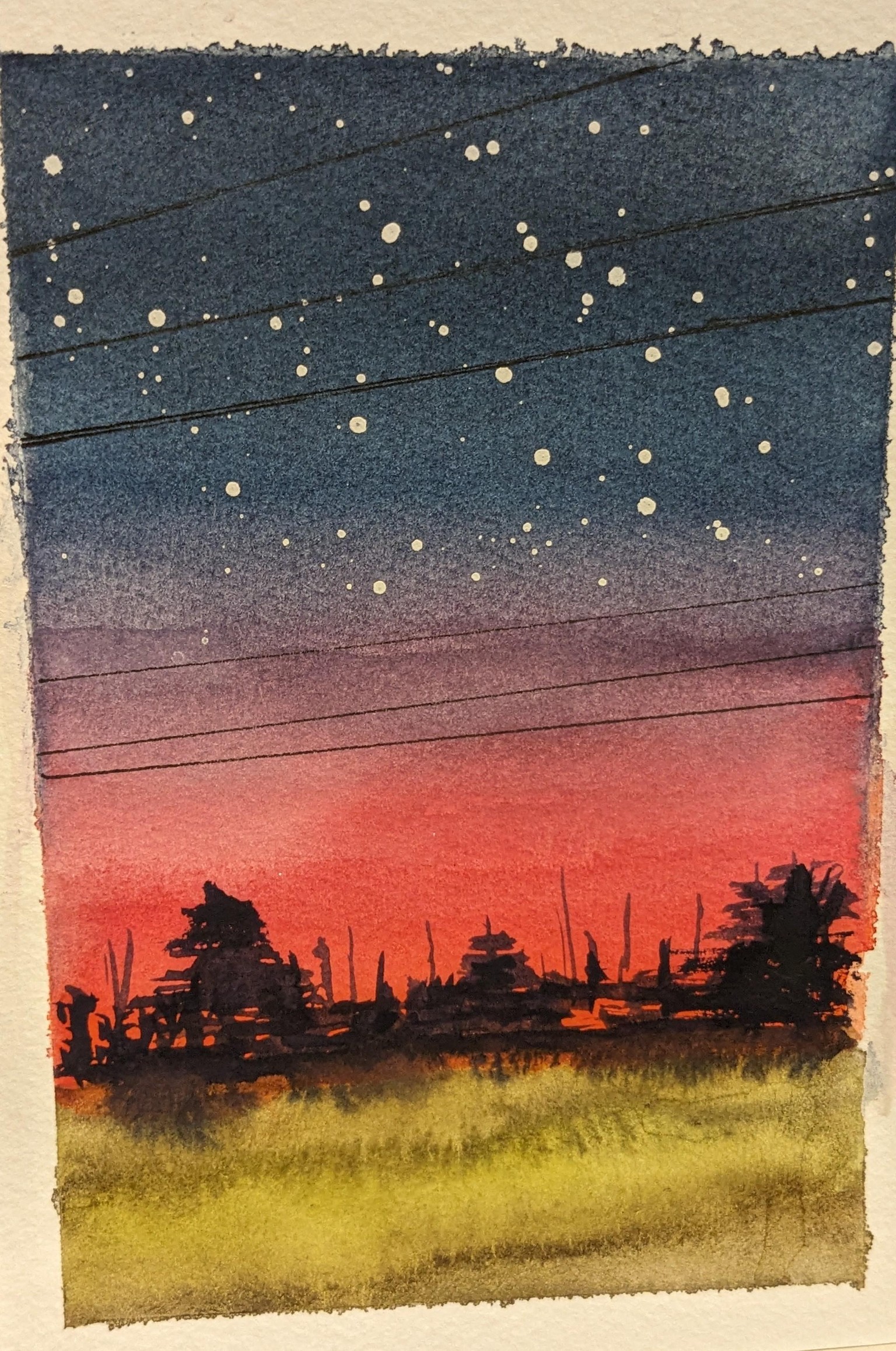 therapeutic watercolor w Payal - image 1 - student project