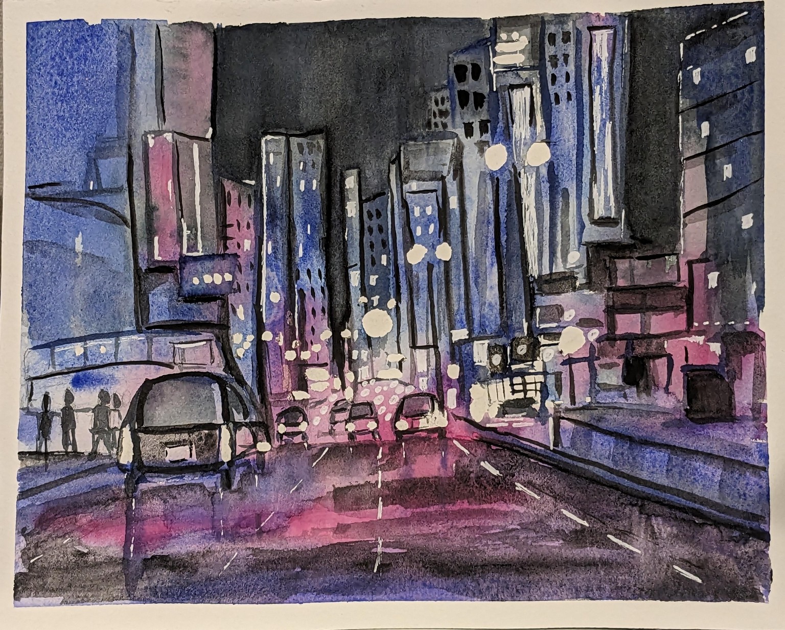 cityscapes 3 with rainb. w - image 2 - student project