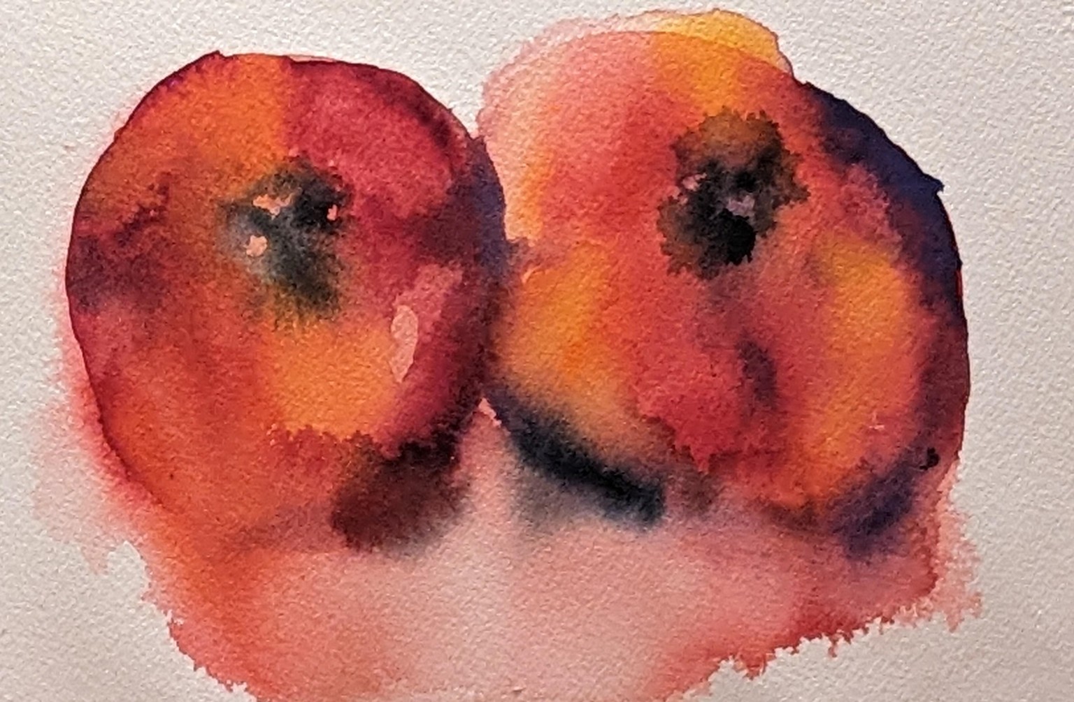 vibrant loose watercolor w Arie - image 2 - student project