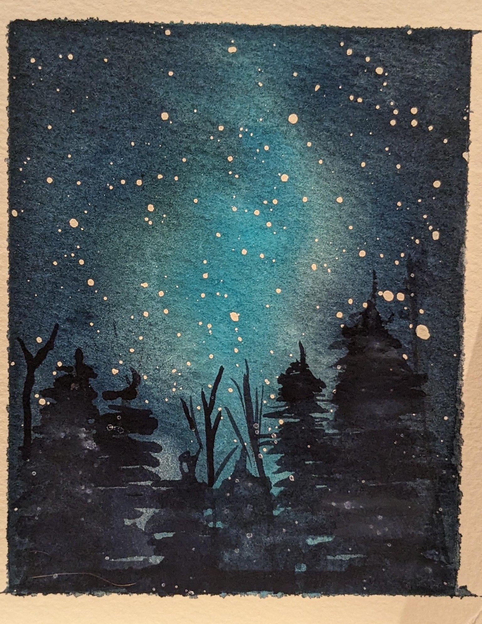 therapeutic watercolor w Payal - image 3 - student project
