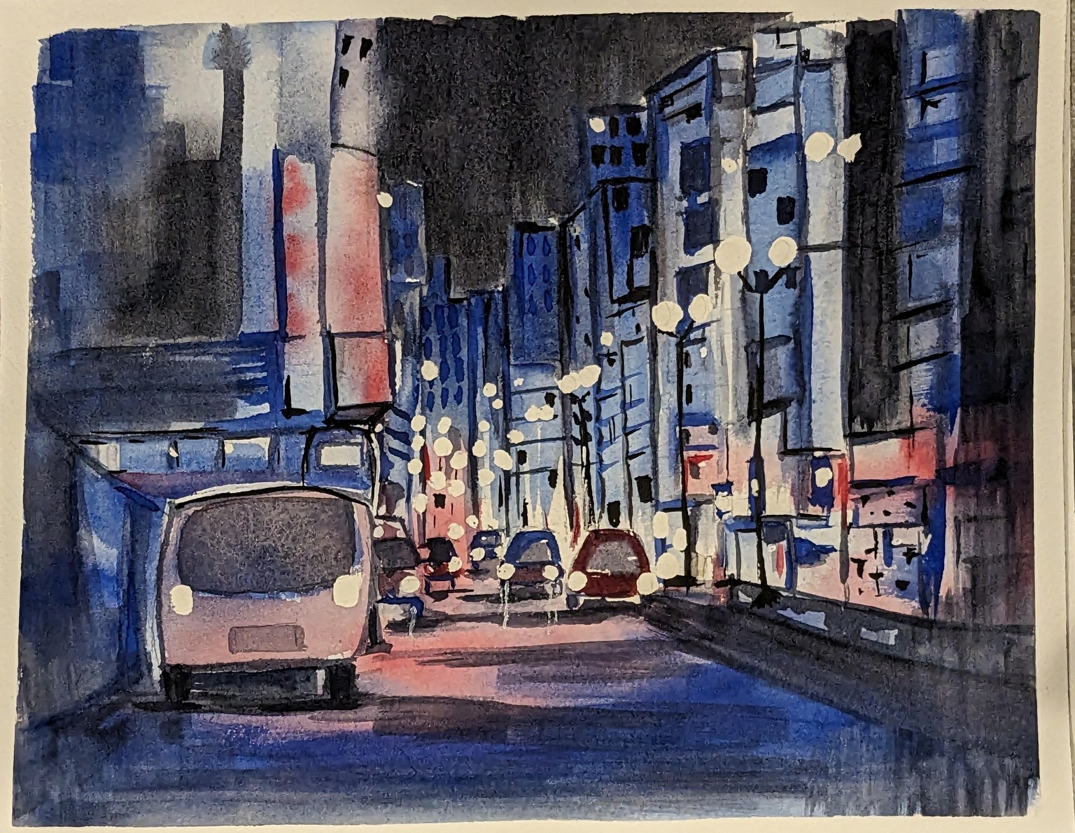 cityscapes 3 with rainb. w - image 1 - student project