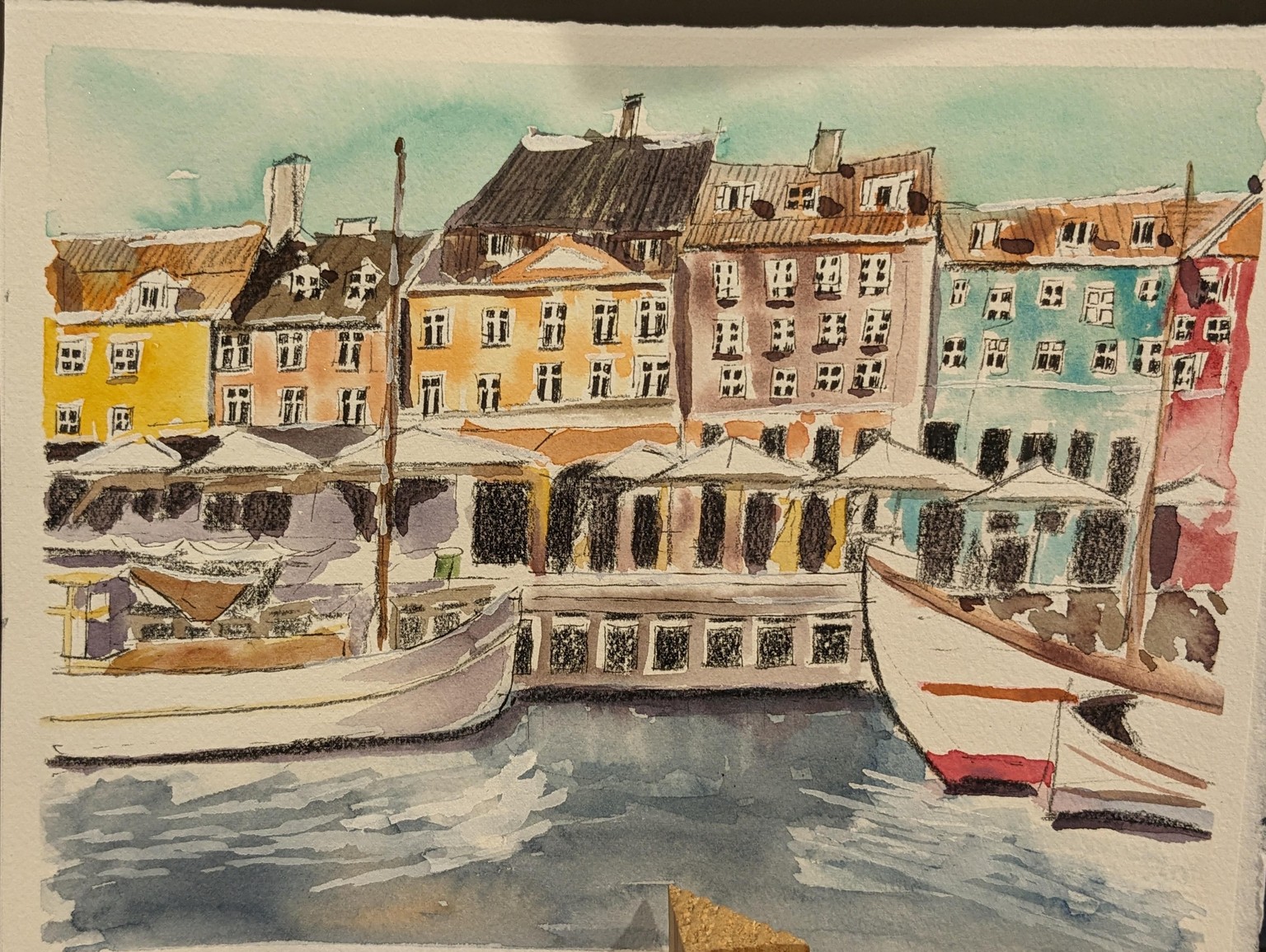 pen/ink Copenhagen - image 1 - student project