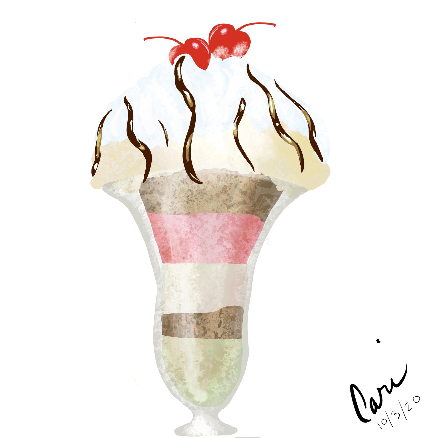 Procreate Ice Cream - image 1 - student project