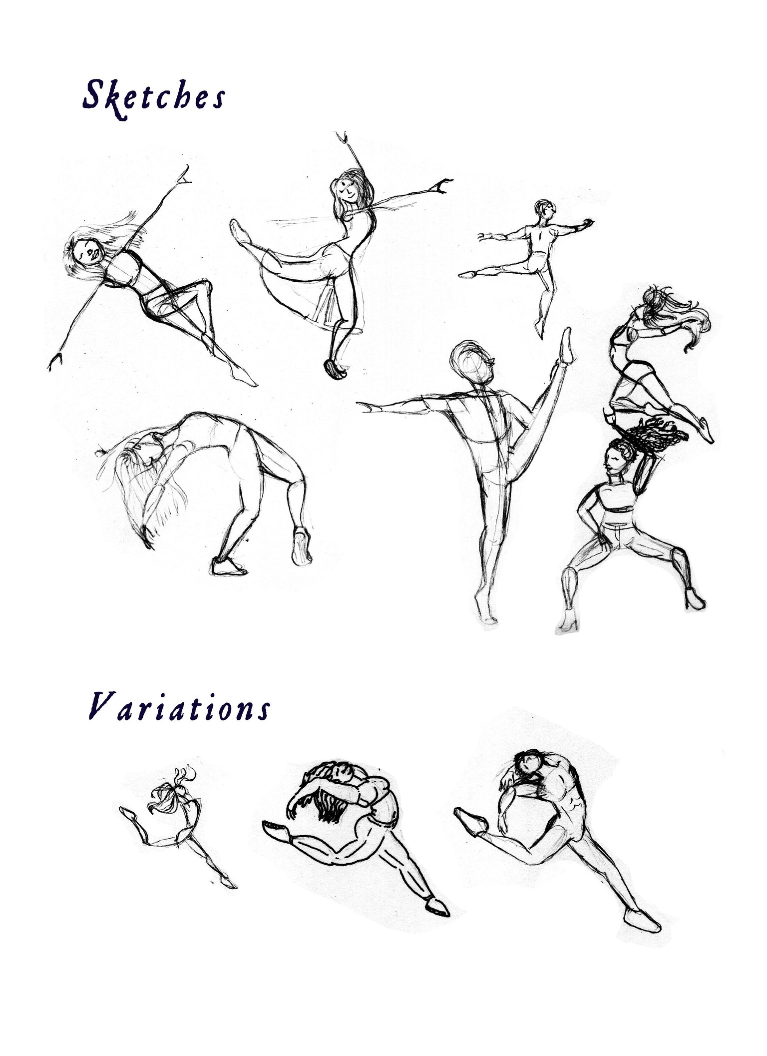 Dancing characters - image 1 - student project