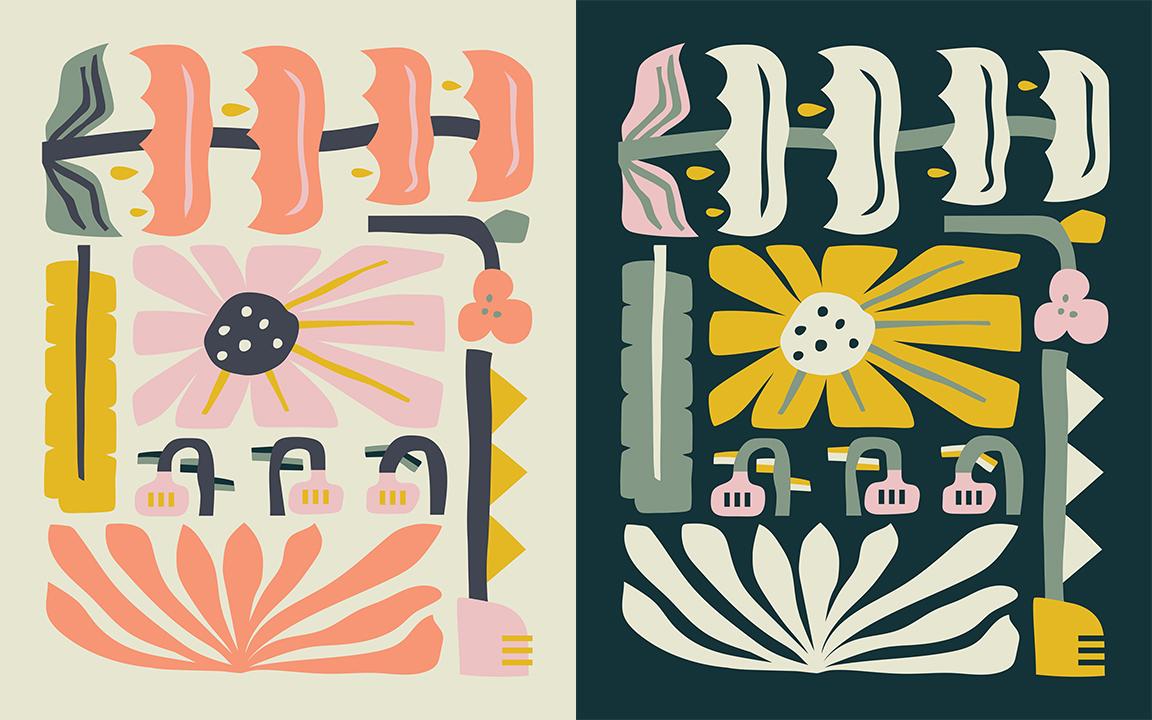 Funky Flowers - image 3 - student project