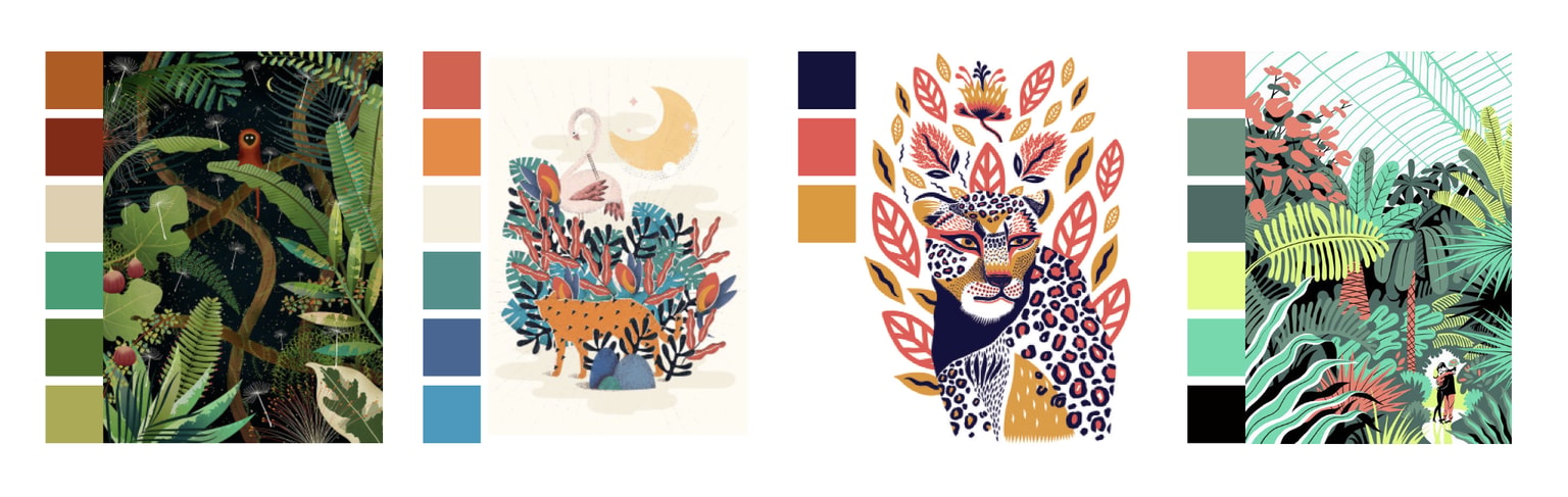 Vibrant Jungle - image 3 - student project