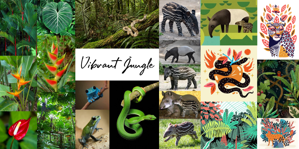 Vibrant Jungle - image 1 - student project