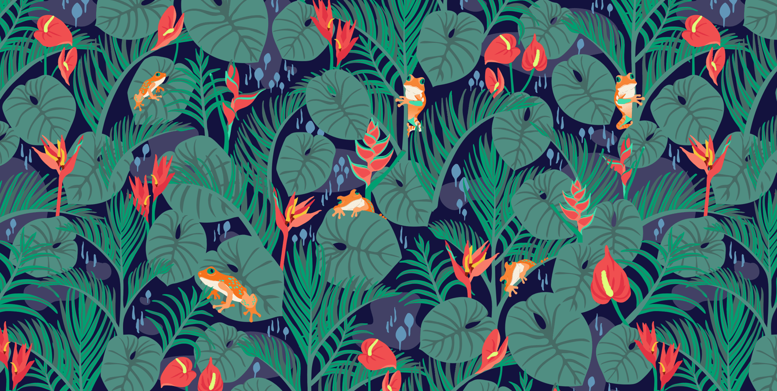 Vibrant Jungle - image 7 - student project