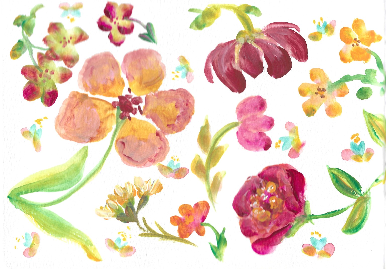Looseflorals 1&2 - image 1 - student project