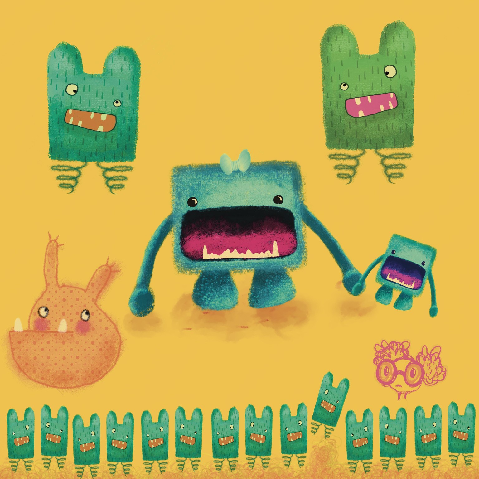 Booooo I am a monster - image 1 - student project