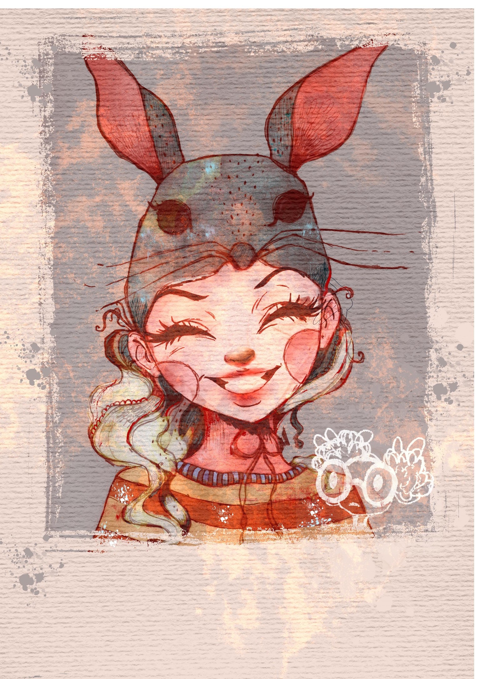 Bunnie girl - image 2 - student project