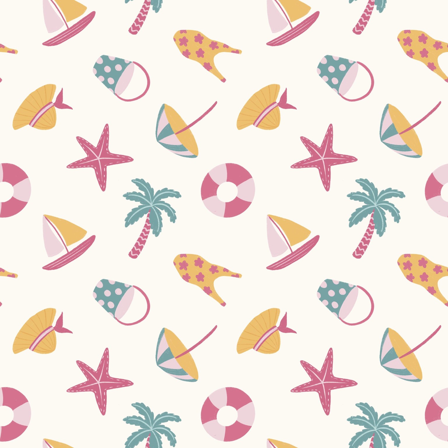 Summer at the beach - image 1 - student project