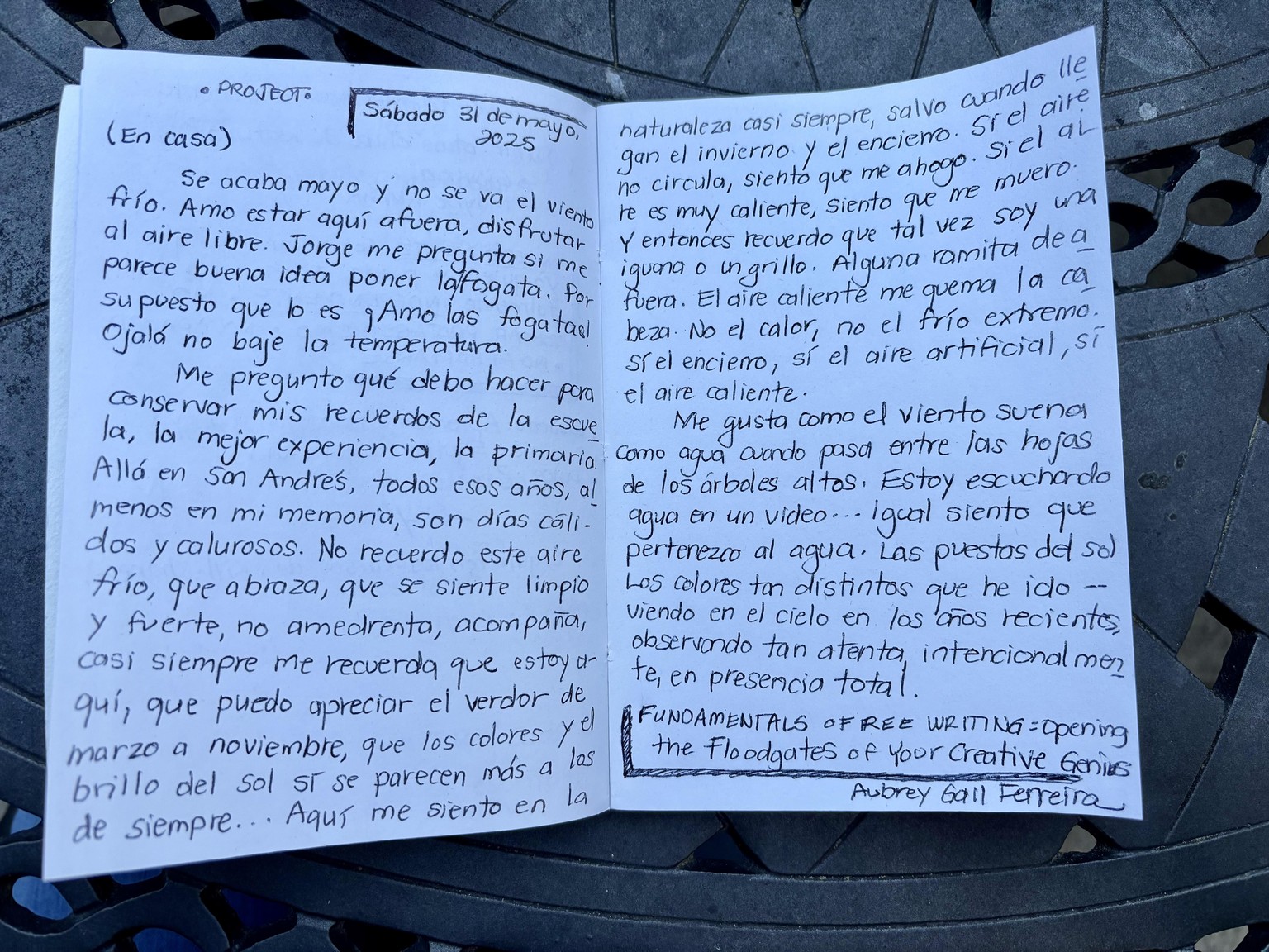 Free writing practice - image 1 - student project