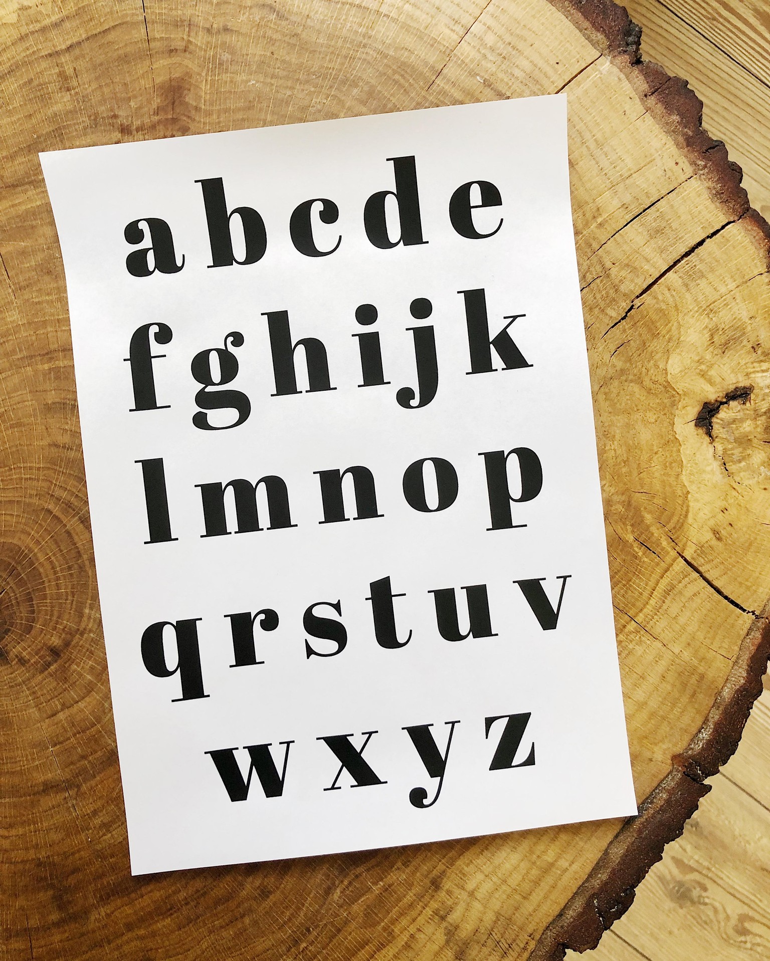 Watercolor Font - image 1 - student project