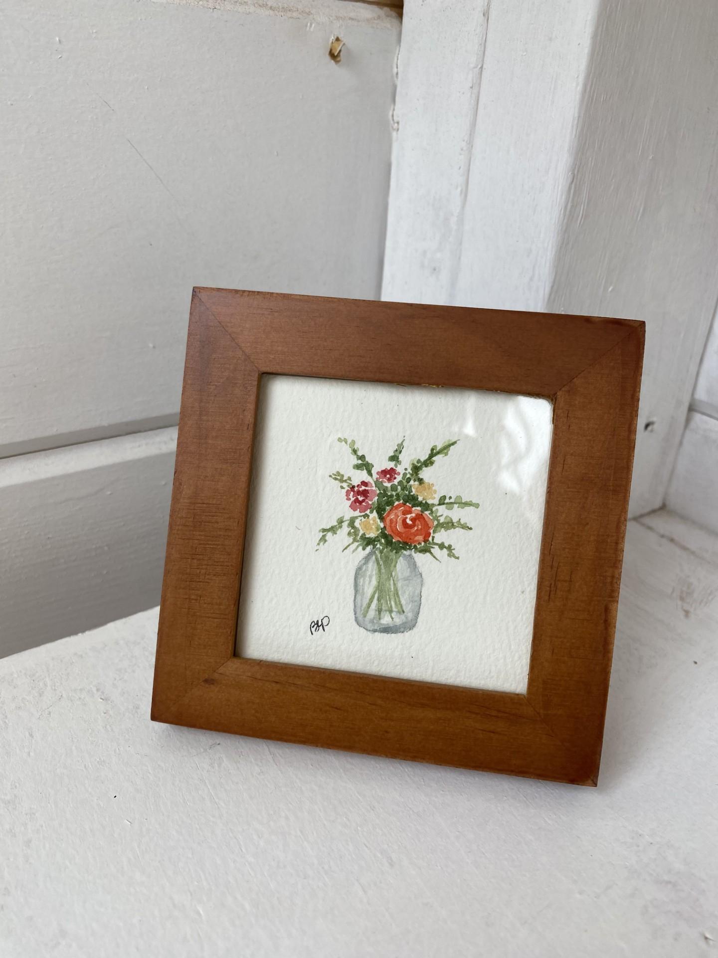 Tiny Framed Flowers - image 1 - student project