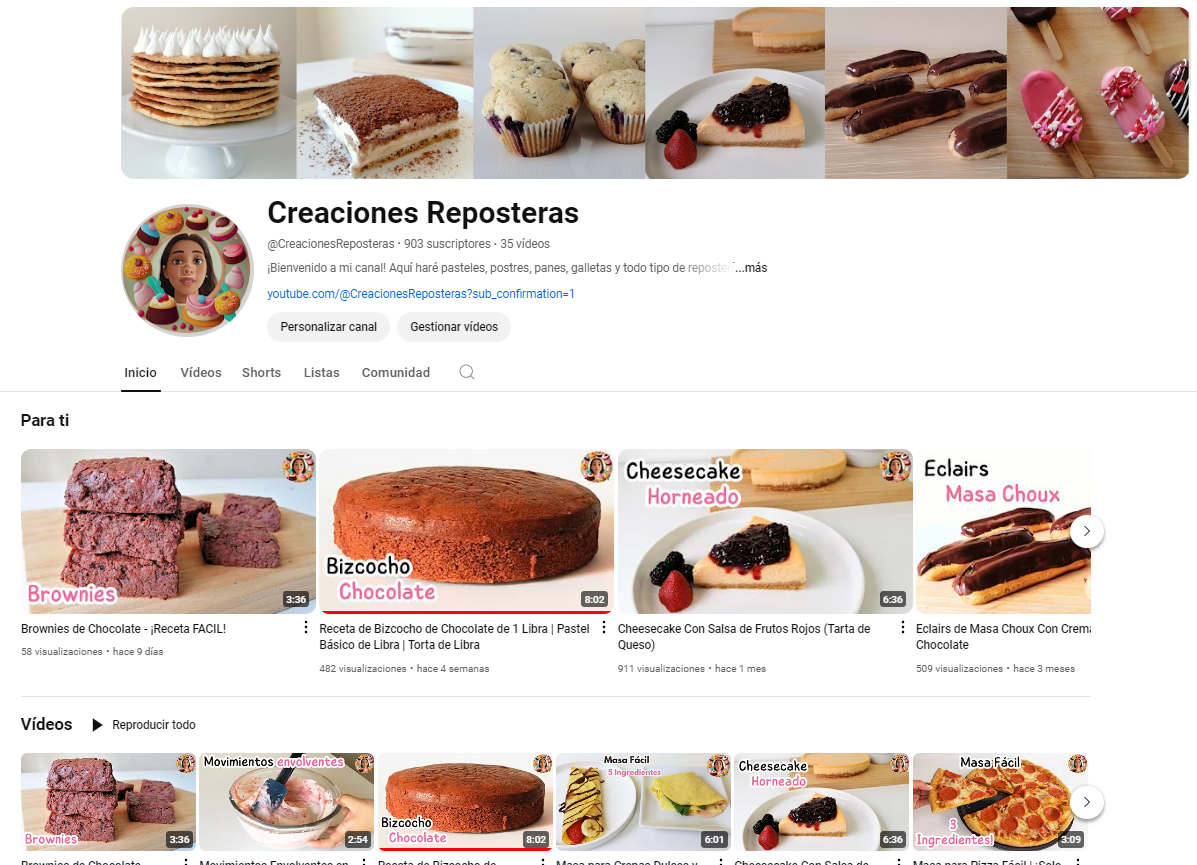 Creaciones Reposteras - image 1 - student project