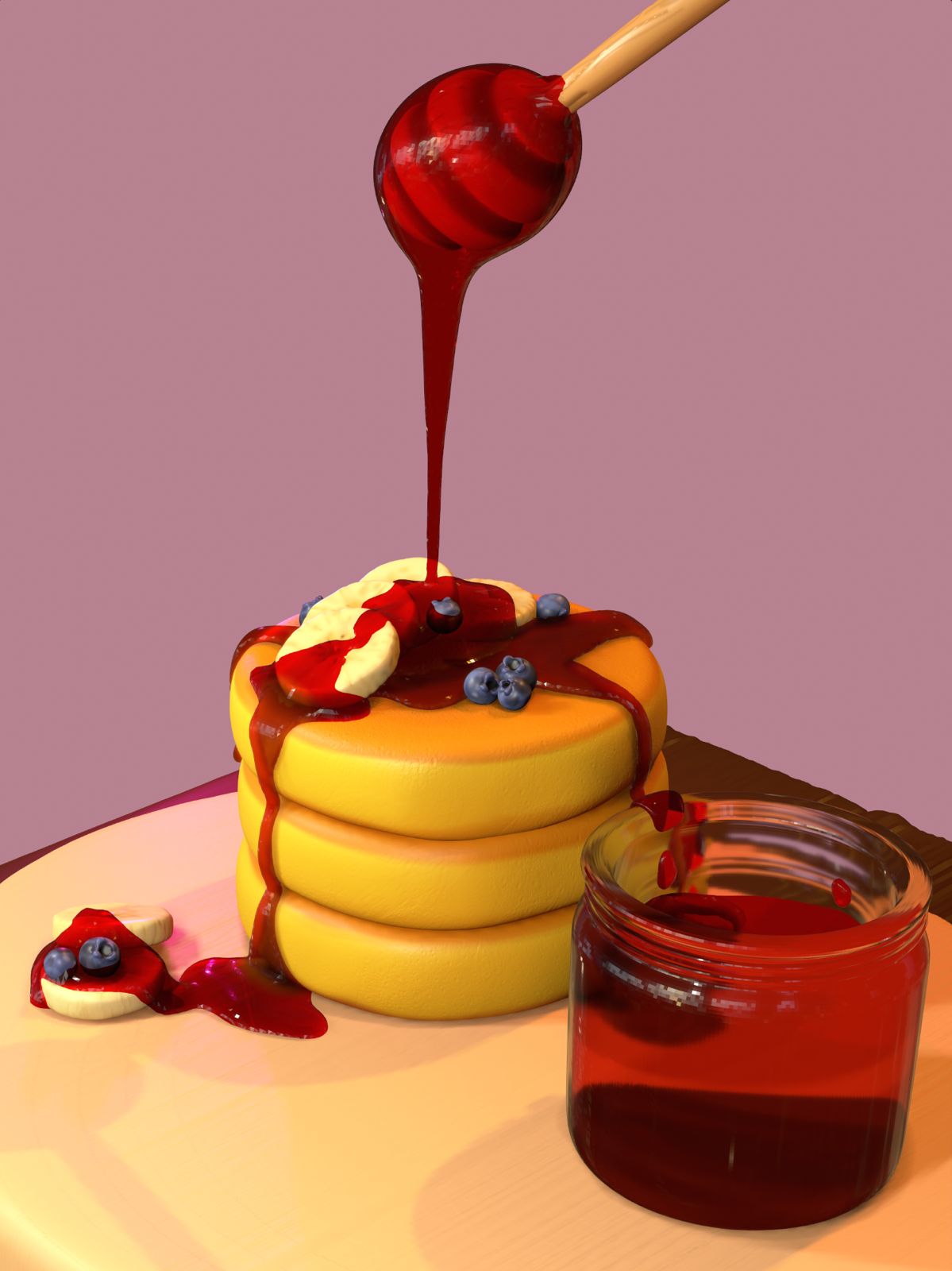Primavera pancakes - image 1 - student project