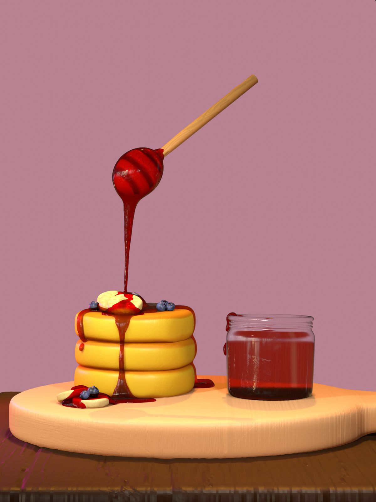 Primavera pancakes - image 2 - student project