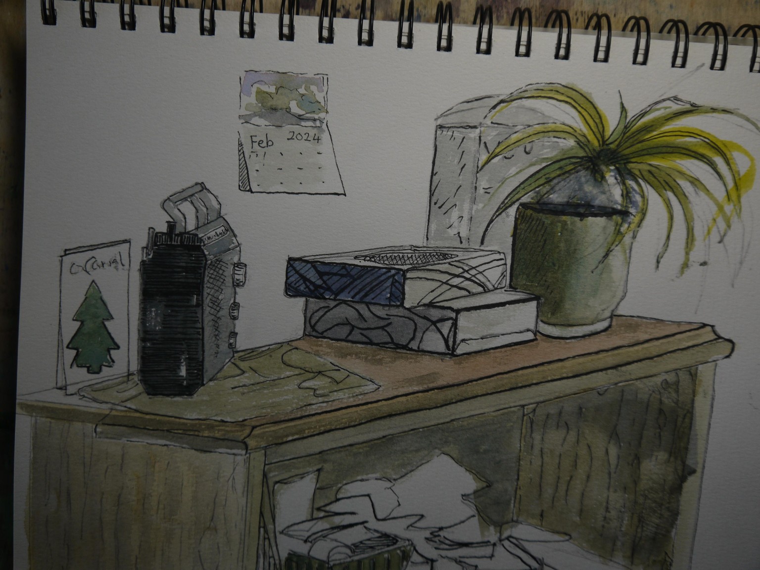 Pen & Ink Sketch - image 1 - student project