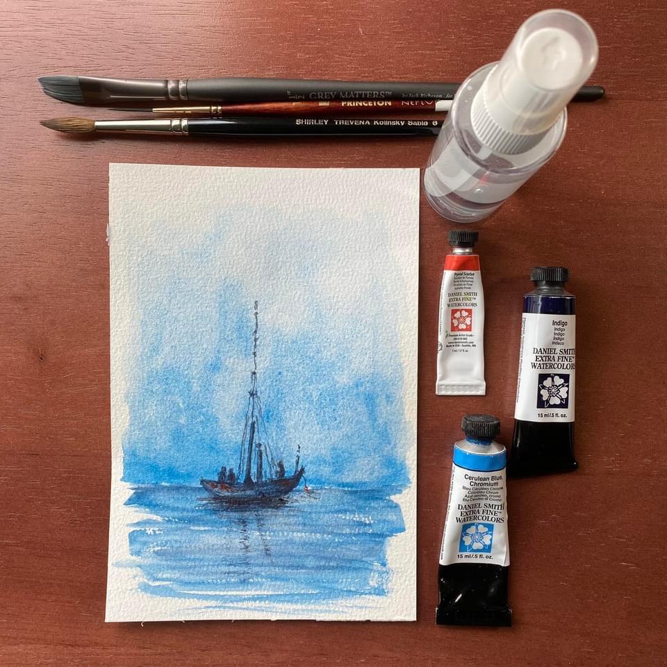 Free Flow Watercolor - image 5 - student project