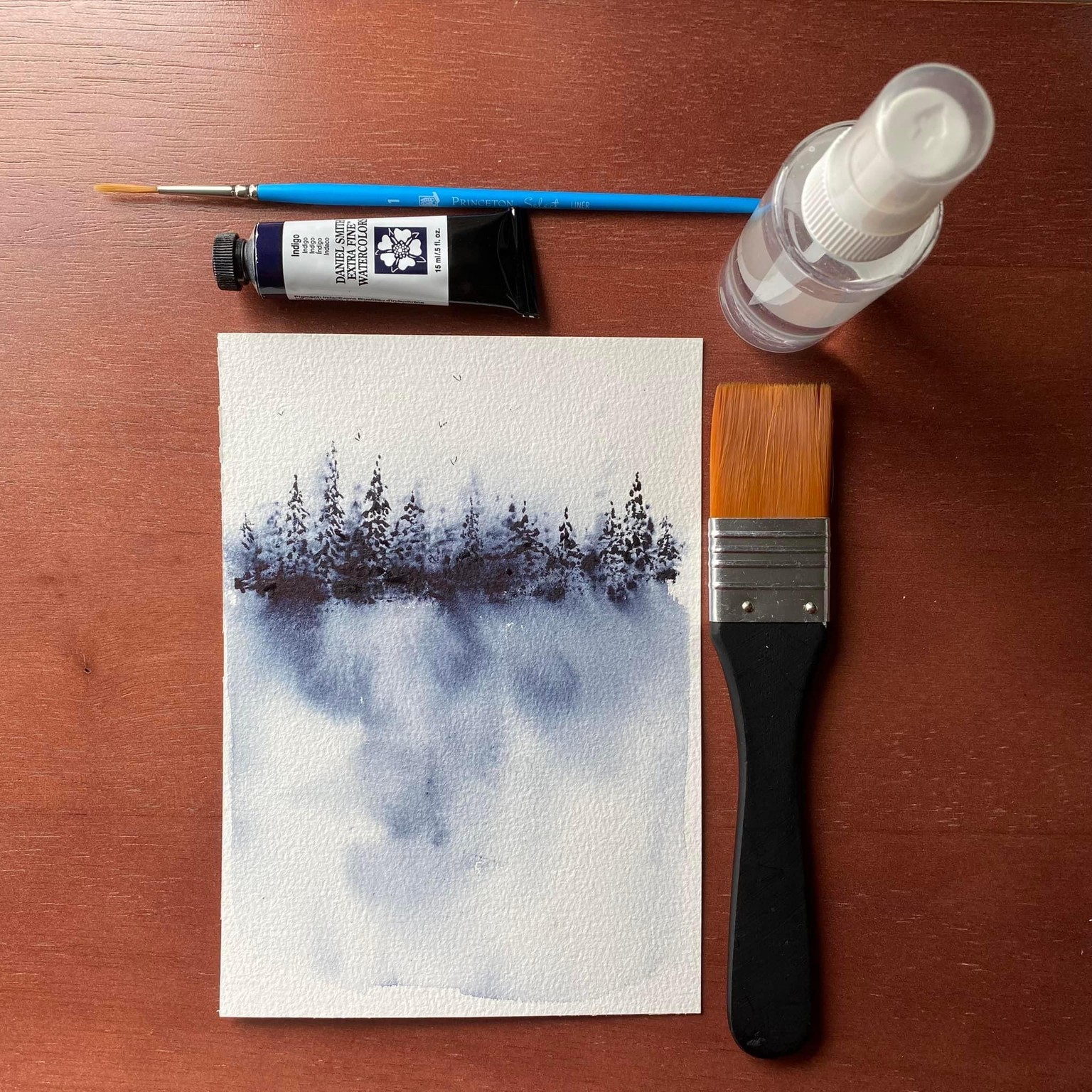 Free Flow Watercolor - image 7 - student project