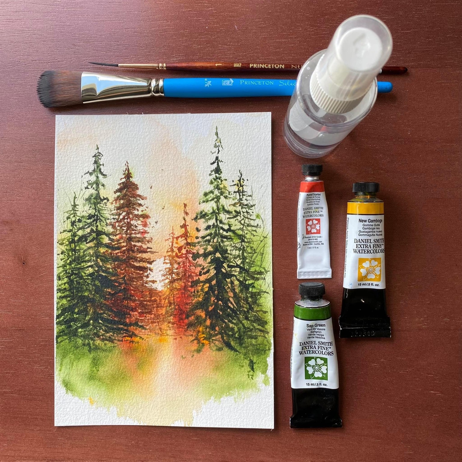 Free Flow Watercolor - image 6 - student project