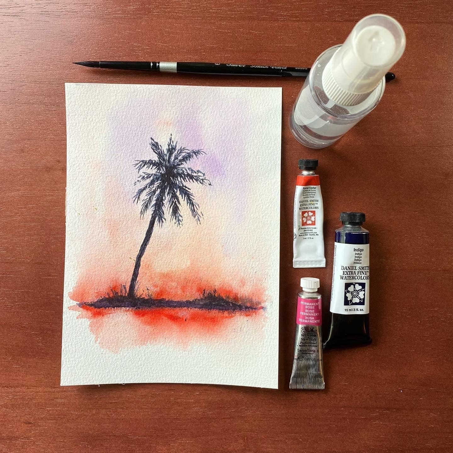 Free Flow Watercolor - image 4 - student project